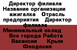 Директор филиала › Название организации ­ Zажигалка › Отрасль предприятия ­ Директор филиала › Минимальный оклад ­ 1 - Все города Работа » Вакансии   . Крым,Феодосия